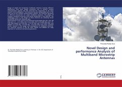 Novel Design and performance Analysis of Multiband Microstrip Antennas
