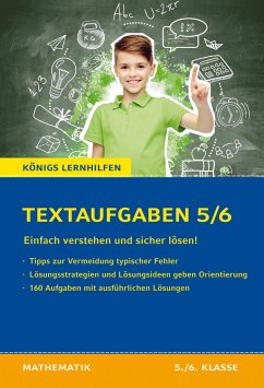 Cover Königs Lernhilfen: Textaufgaben einfach verstehen und sicher lösen - 5./6. Klasse