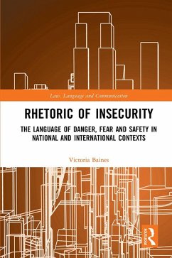 Rhetoric of InSecurity (eBook, ePUB) - Baines, Victoria