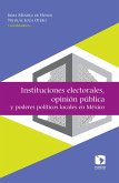 Instituciones electorales, opinión pública y poderes políticos locales en México (eBook, ePUB)