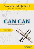 Woodwind Quartet &quote;Can Can&quote; score & parts (fixed-layout eBook, ePUB)