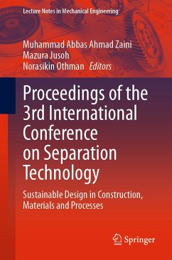 Proceedings of the 3rd International Conference on Separation Technology (eBook, PDF)