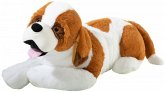 Heunec 288478 - Alpenwelt Bernhardiner Hund XXL, Stofftier, Plüschtier, liegend, 100 cm Heunec 288478 - Alpenwelt Bernhardiner Hund XXL, Stofftier, Plüschtier, liegend, 100 cm
