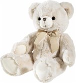 Heunec 140653 - Bär mit Schleife, beige, Stofftier, Plüschtier, 42cm Heunec 140653 - Bär mit Schleife, beige, Stofftier, Plüschtier, 42cm