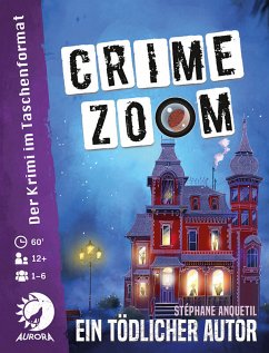 Asmodee LDGD0006 - Crime Zoon Fall 3, Ein tödlicher Autor, Familienspiel, Rätselspiel