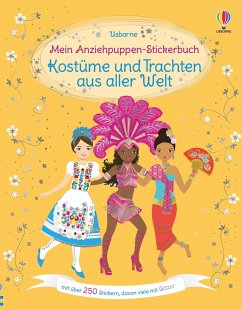 Mein Anziehpuppen-Stickerbuch: Kostüme und Trachten aus aller Welt - Bone, Emily