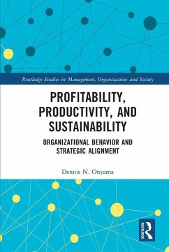 Profitability, Productivity, and Sustainability (eBook, PDF) - Onyama, Dennis