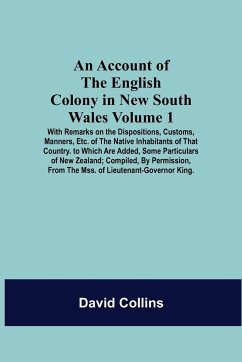 An Account Of The English Colony In New South Wales - Collins, David