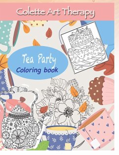 Tea Party Coloring book - Colette Art Therapy