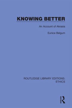 Cover Knowing Better (eBook, PDF)
