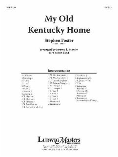 My Old Kentucky Home: Conductor Score