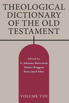 Theological Dictionary of the Old Testament, Volume VIII - Botterweck, G Johannes