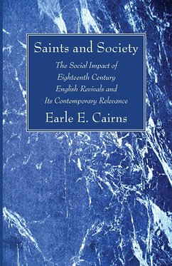 Saints and Society - Cairns, Earle E.