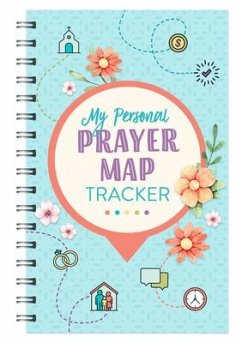 My Personal Prayer Map Tracker - Light Blue - Compiled By Barbour Staff