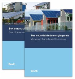 Gebäudeenergiegesetz (GEG) und Bekanntmachungen zum GEG - Bart, Melanie;Schettler-Köhler, Horst-P.
