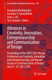 Advances in Creativity, Innovation, Entrepreneurship and Communication of Design