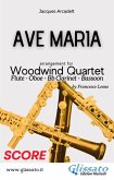 Ave Maria - Woodwind Quartet (score) (eBook, ePUB)