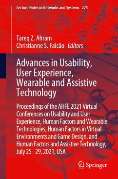 Advances in Usability, User Experience, Wearable and Assistive Technology