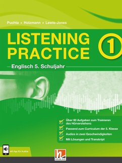 Listening Practice 1. Heft inkl. HELBLING Media App - Puchta, Herbert;Holzmann, Christian;Lewis-Jones, Peter