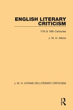 Cover English Literary Criticism (eBook, PDF)