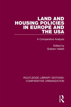 Cover Land and Housing Policies in Europe and the USA (eBook, PDF)