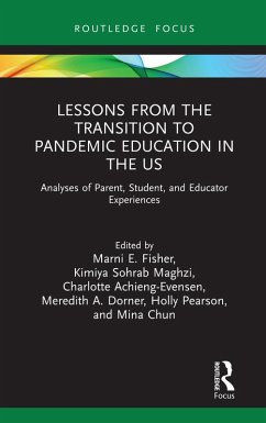 Cover Lessons from the Transition to Pandemic Education in the US (eBook, ePUB)