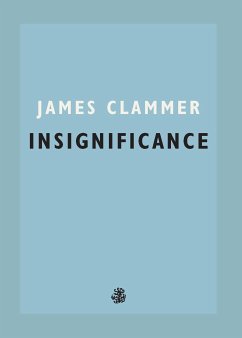 Insignificance (eBook, ePUB) - Clammer, James