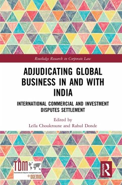 Adjudicating Global Business in and with India (eBook, ePUB)