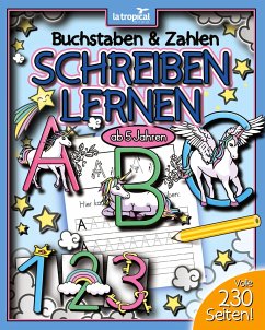 Buchstaben und Zahlen schreiben lernen ab 5 Jahren - Ludwig, David