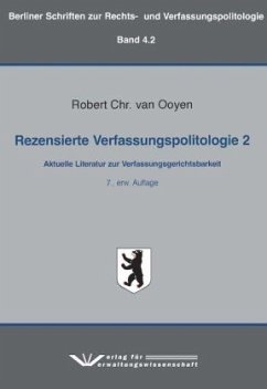 Rezensierte Verfassungspolitologie 2 - van Ooyen, Robert Chr.