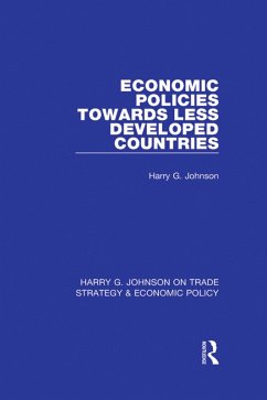 Cover Economic Policies Towards Less Developed Countries (eBook, ePUB)