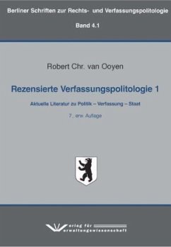 Rezensierte Verfassungspolitologie 1 - van Ooyen, Robert Chr.