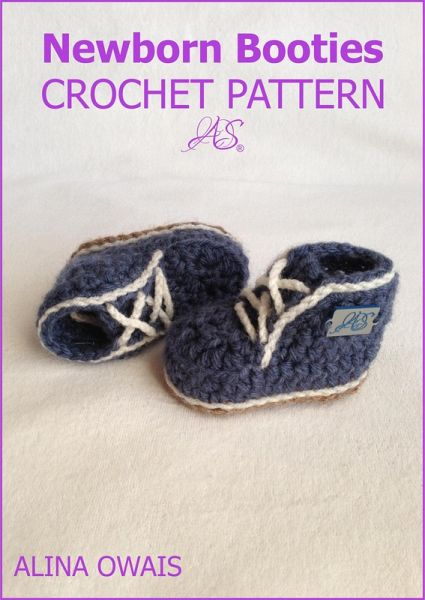 Newborn Booties Crochet Pattern (eBook, ePUB) Newborn Booties Crochet Pattern (eBook, ePUB)