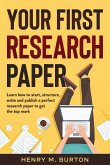 Your First Research Paper (eBook, ePUB)