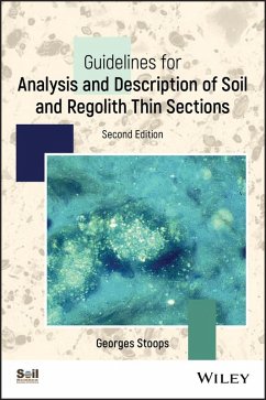 Guidelines for Analysis and Description of Soil and Regolith Thin Sections (eBook, PDF) - Stoops, Georges
