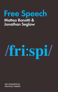 Free Speech (eBook, ePUB) - Bonotti, Matteo; Seglow, Jonathan