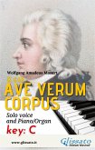 Ave Verum - Solo voice and Piano/Organ (in C) (fixed-layout eBook, ePUB)