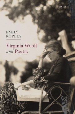Virginia Woolf and Poetry (eBook, ePUB) - Kopley, Emily