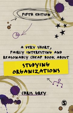 Cover A Very Short, Fairly Interesting and Reasonably Cheap Book About Studying Organizations (eBook, ePUB)