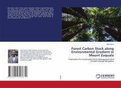 Forest Carbon Stock along Environmental Gradient in Mount Zuquala