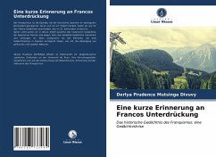 Cover Eine kurze Erinnerung an Francos Unterdrückung