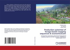 Production potential of forage based cropping sequences & economicsCom - Singh, Sudhakar;Abhineet;Singh, Nandan
