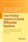 From Particle Systems to Partial Differential Equations (eBook, PDF)