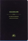 NASB Scripture Study Notebook: Colossians