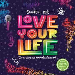 Scratch Art: Love Your Life-Adult Scratch Art Activity Book: Includes Scratch Pen and a Fold-Out Page for More Scratch Art Fun! - Igloobooks