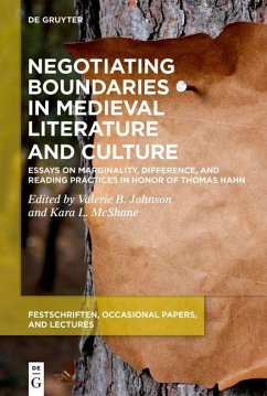 Negotiating Boundaries in Medieval Literature and Culture