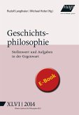 Geschichtsphilosophie (eBook, PDF)