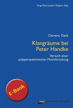 Cover Klangräume bei Peter Handke (eBook, PDF)