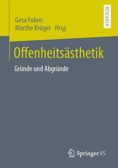 Cover Offenheitsästhetik (eBook, PDF)