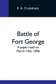 Battle Of Fort George